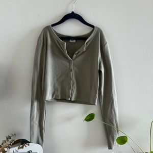 Sunday Best Aritzia Button Up Top